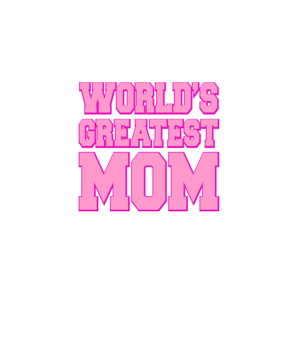 World's greatest mom minta fekete pólón