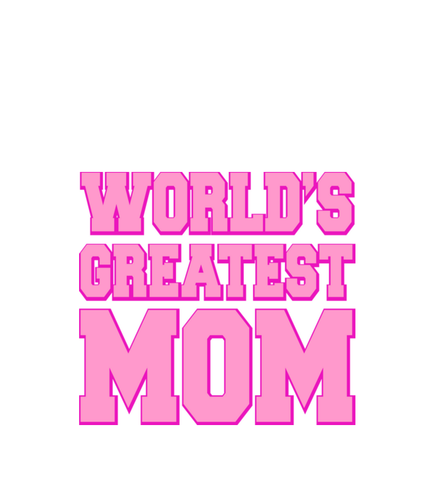 World's greatest mom minta fekete pólón