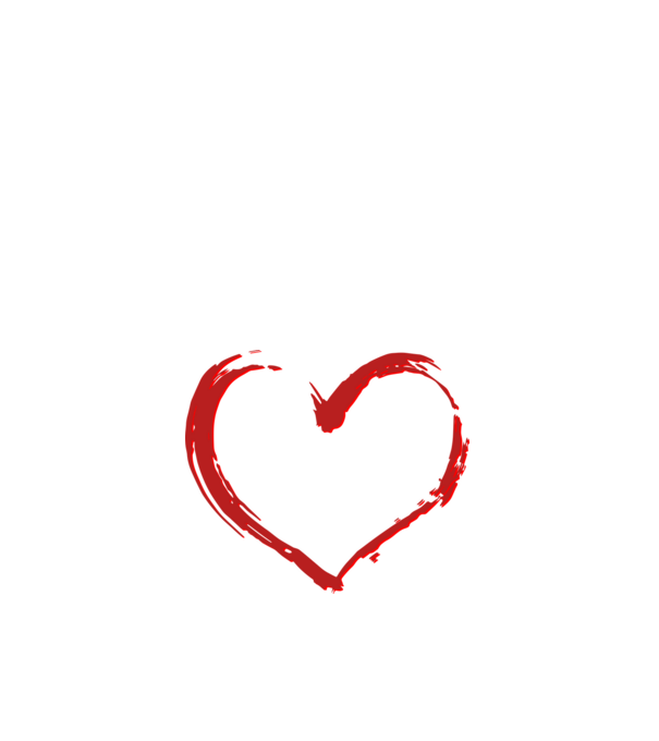 Apa - szívben minta fehér pólón