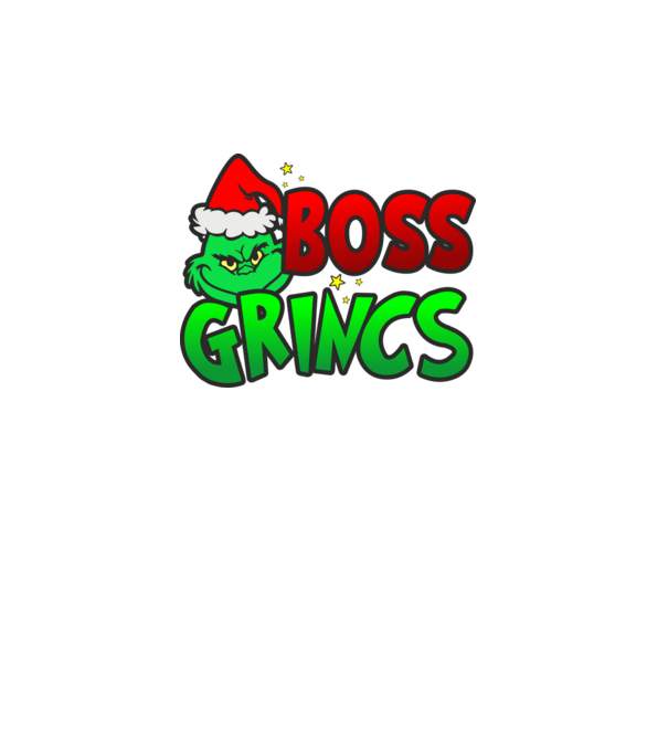 Boss Grincs minta türkiz pólón
