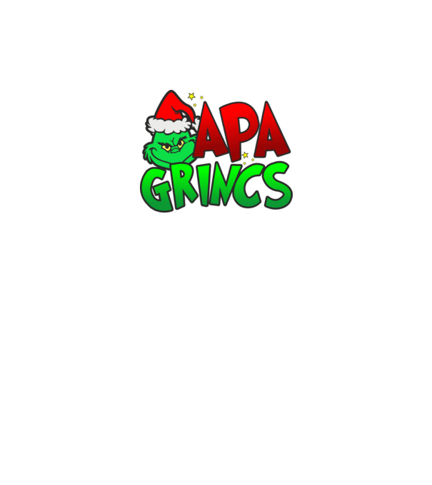 Apa grincs minta fekete pólón