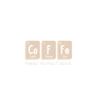 COFFEEE minta fekete pólón
