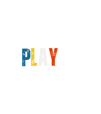 2024 PLAY minta fekete pólón