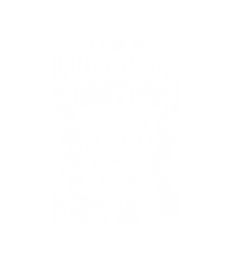 Gamer minta fekete pólón