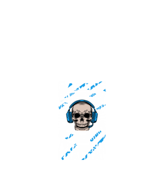 Gaming minta fekete pólón