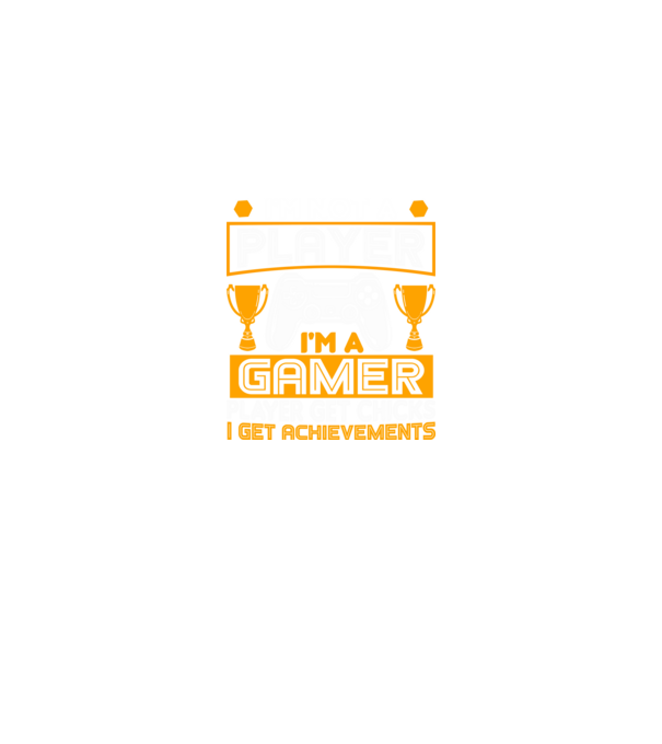Gamer minta fekete pólón