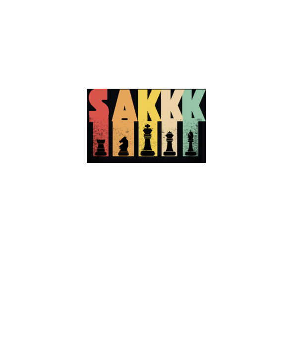SAKK minta fekete pólón