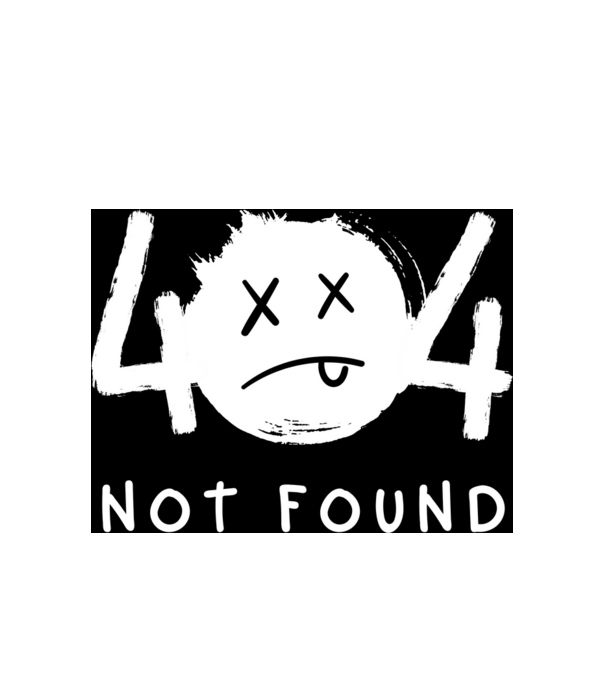 404-not found minta fehér pólón
