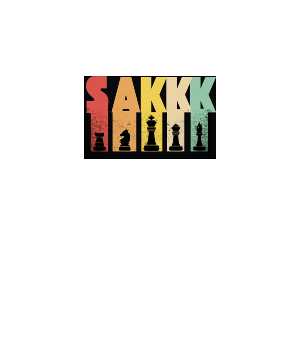 SAKK minta fekete pólón