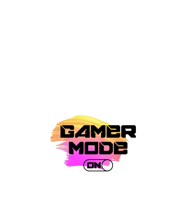 Gamer minta fehér pólón