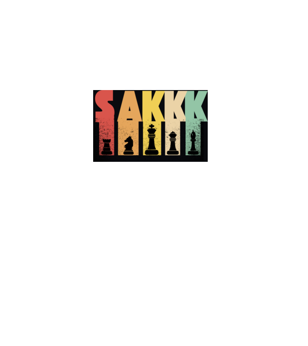 SAKK minta fekete pólón
