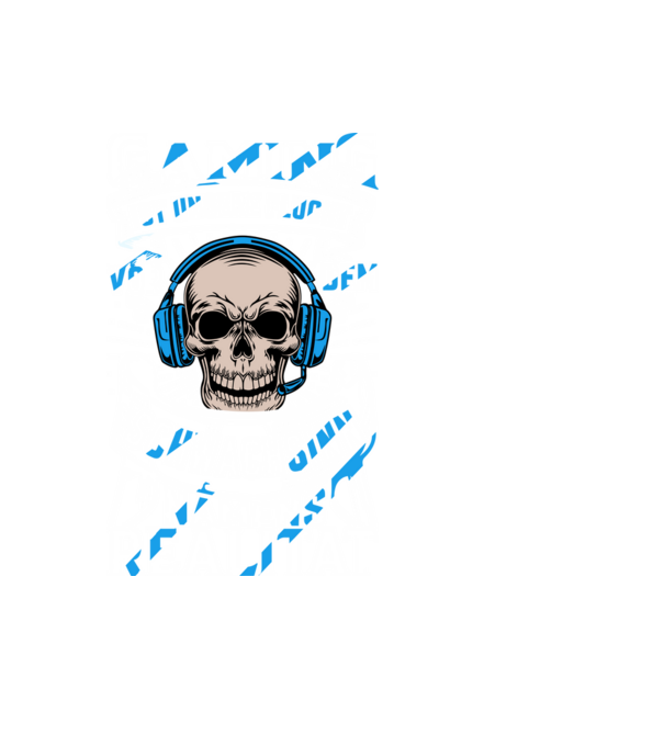 Gaming minta fekete pólón