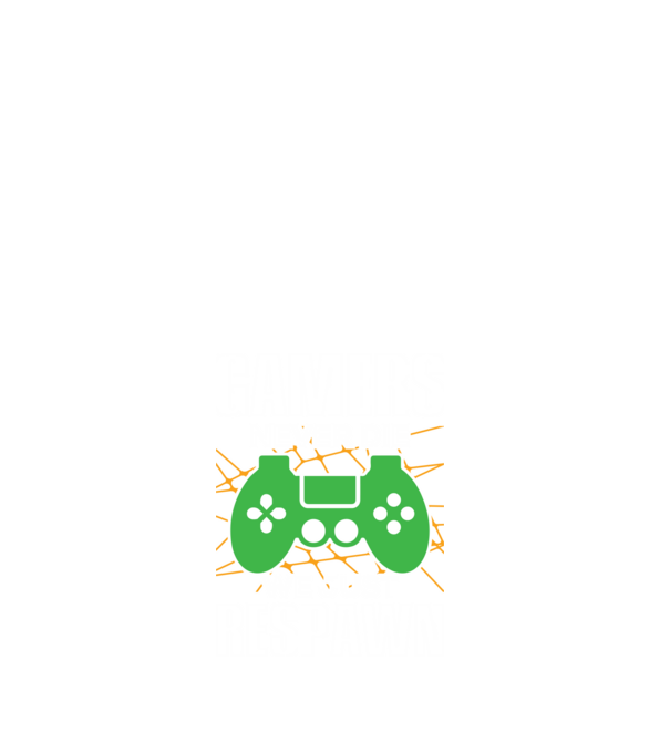 Gamers minta fehér pólón