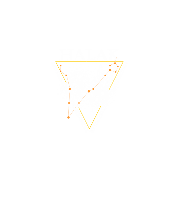 Halak horoszkóp jellemzőkkel minta fekete pólón