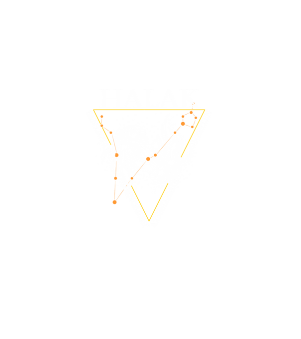 Halak horoszkóp jellemzőkkel minta fekete pólón