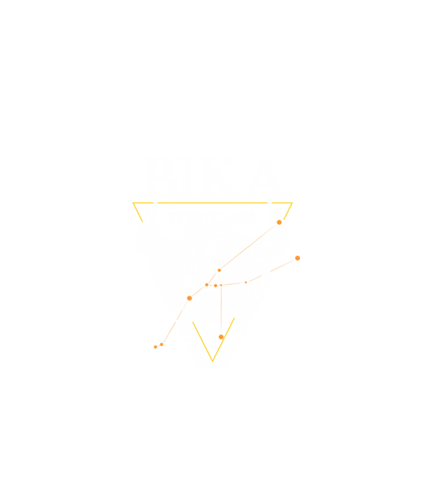 Bika horoszkóp jellemzőkkel minta fekete pólón