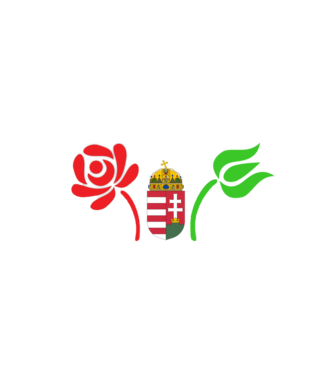 Mindörökké Magyarország minta fehér pólón