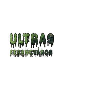 Ultras Ferencváros minta világoskék pólón