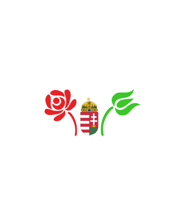 Mindörökké Magyarország minta fehér pólón