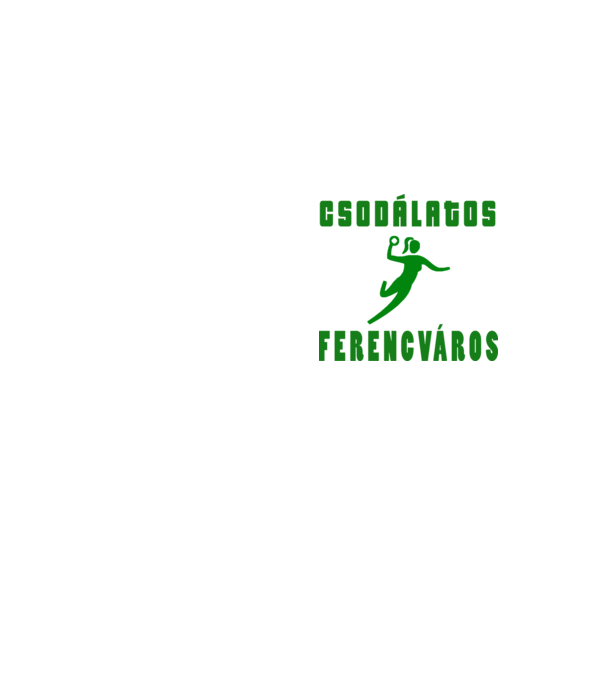 Csodálatos Ferencváros - kézilabda minta neonsárga pólón