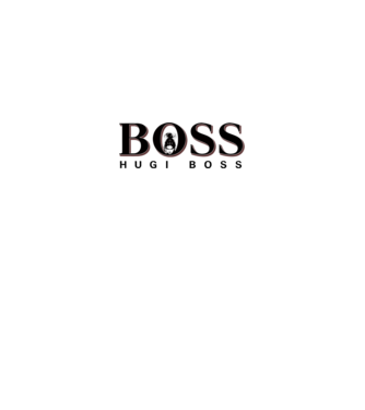 HugiBoss minta királykék pólón