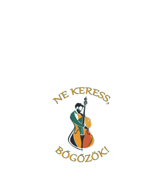 bőgős minta fehér pólón