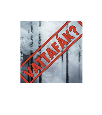 Vattafák minta homokszín pólón