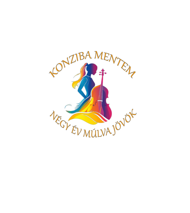 Konziba mentem minta szürke pólón