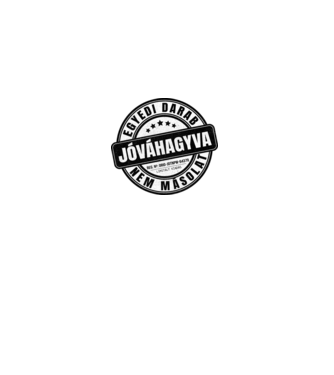 Jóváhagyva bélyegző - egyedi darab minta világos rózsaszín pólón