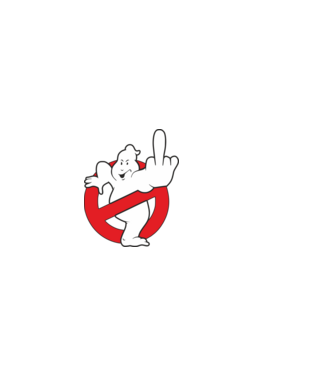 Ghostfuck minta sötétkék pólón