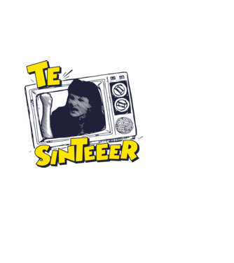 Te Sinter  minta fekete pólón