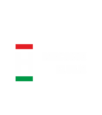Harcosok klubja minta fehér pólón