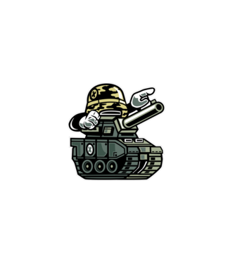 War minta fekete pólón