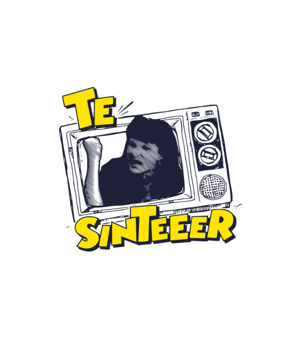 Te Sinter minta homokszín pólón