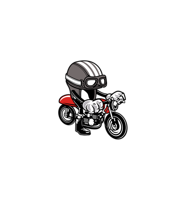 Moto minta szürke pólón