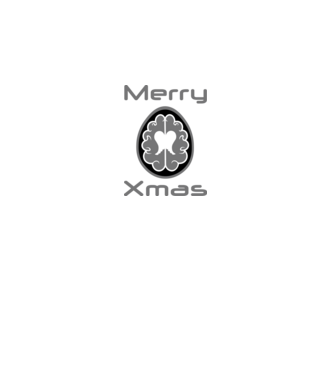 Merry Xmas Radiology minta fehér pólón