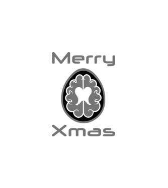 Merry Xmas Radiology minta fehér pólón