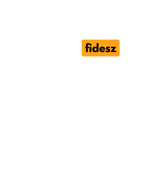Mocskos Fidesz minta sötétkék pólón