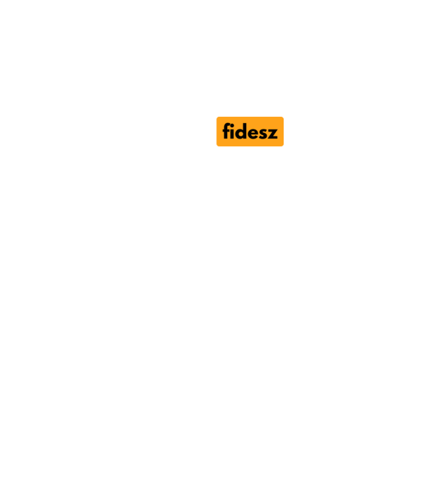 Mocskos Fidesz minta fekete pólón