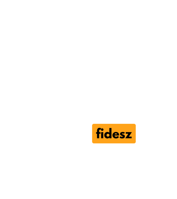 Mocskos Fidesz minta fehér pólón