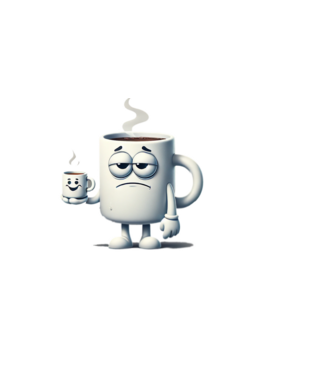Jó reggelt minta fekete pólón