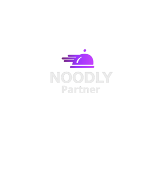 Noodly póló minta fekete pólón