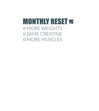 Workout reset 2 minta fehér pólón