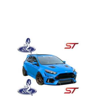 Ford st minta fehér pólón