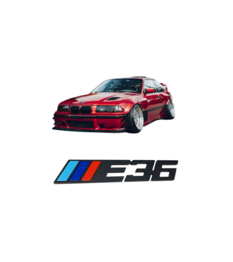 Bmw e36 minta fehér pólón