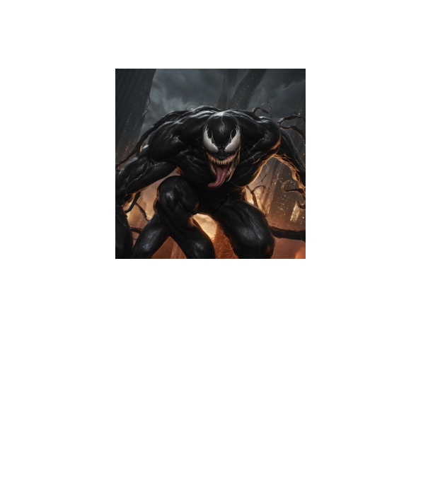 Venom minta türkiz pólón