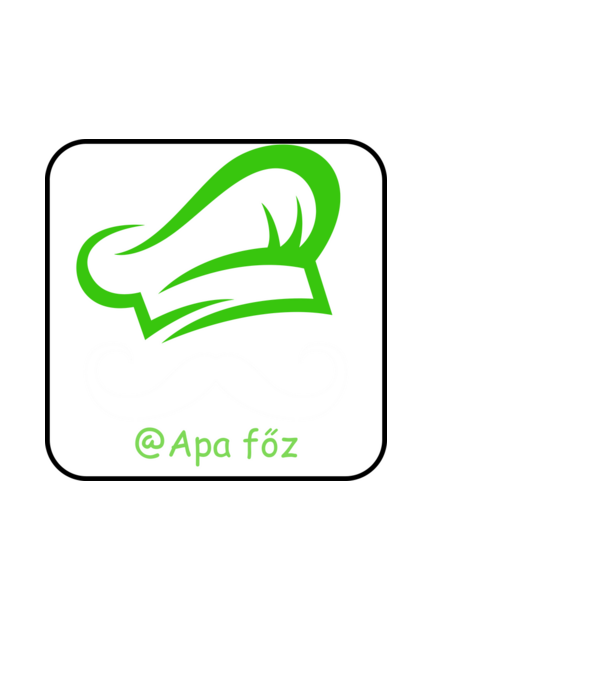 apafozfeher minta fehér pólón