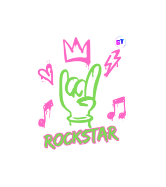 Rockstar minta fekete pólón