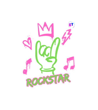 Rockstar minta fehér pólón
