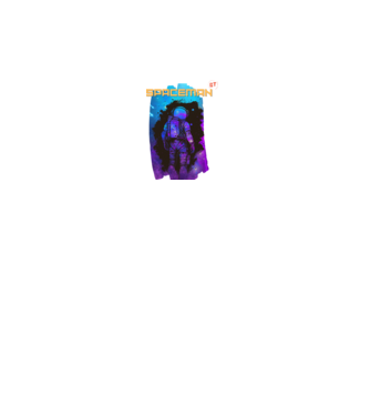 Spaceman Galaxy minta fekete pólón